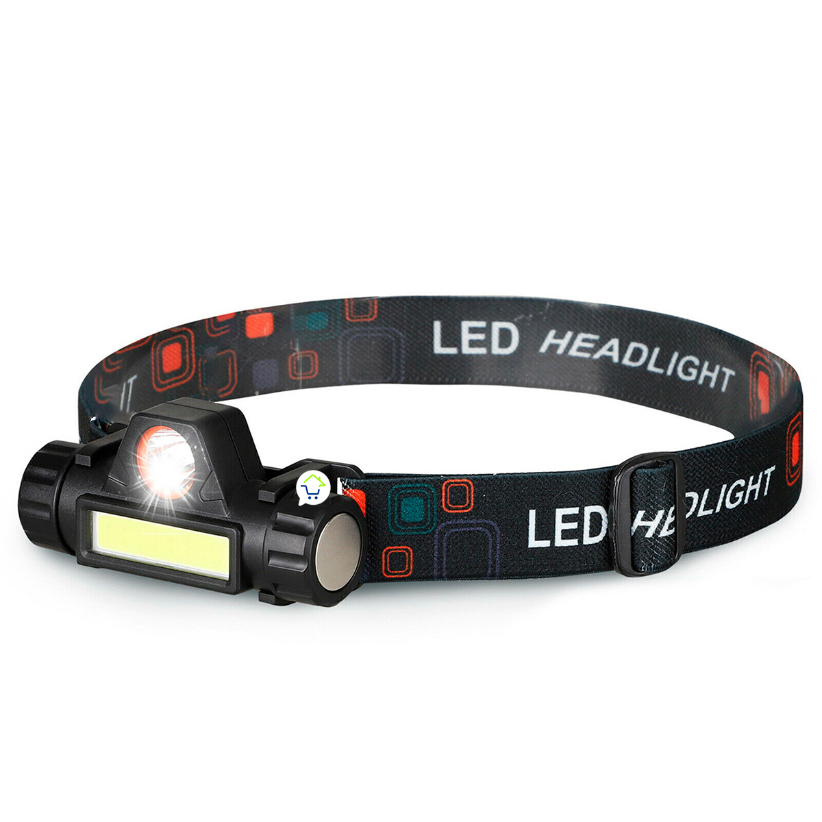 Miniatura 4 de Linterna Minera x2 LED USB BY101X2